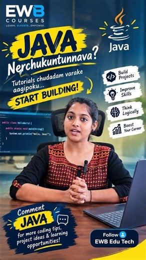 Learning Java? Stop Watching Tutorials & Start Building Projects! | EWB Edu Tech