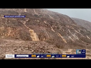 Flooding in Death Valley