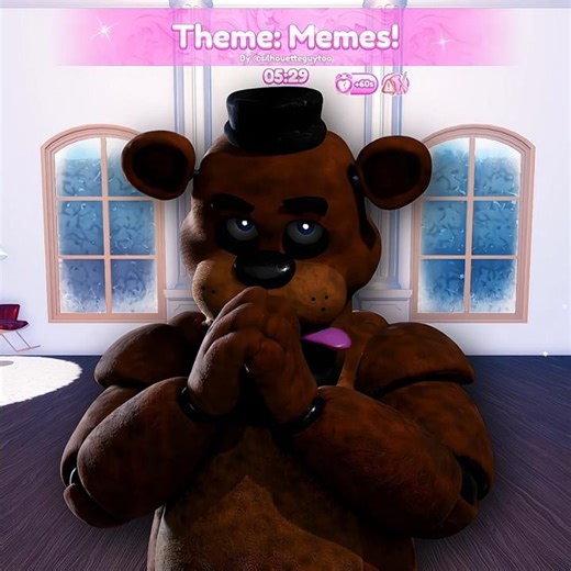 [ FNAF ] Dress to Impress MEMES 🤣 FNAF 2 Freddy #shorts