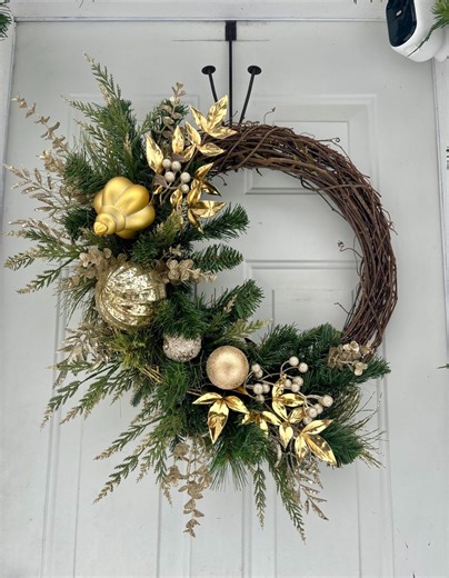 Winter Wreath Not Christmas, Christmas Wreaths for Front Door - Etsy