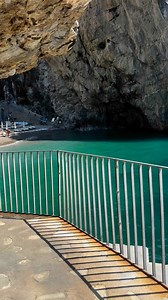 La Praia beach in #praiano along the #amalficoast | Italy Best Places