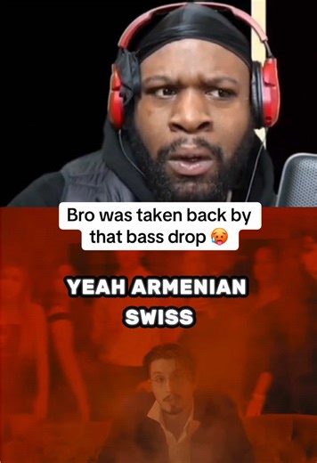 Bro was taken back by that bass drop 🥵 #bassdrop #viralreaction #trendingsong