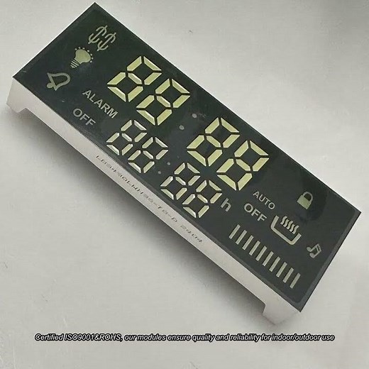 High-Quality LED Display Module for Gas Cooker Control Panels