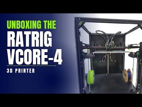 Unboxing RatRig V-Core-4 IDEX 3D Printer Kit
