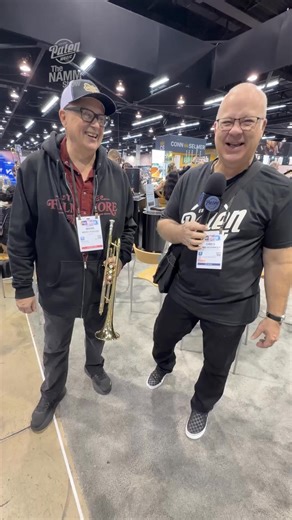 What Does Bruce Springsteen's Trumpet Player Choose? Mark Pender Demos B&S Challenger 1 Trumpet. #NAMM2026 | Palen Music O'Fallon