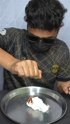 Can Lemon & Salt Really Make Fire? 😱 FAKE vs REAL Experiment!#short #FakeVsReal #ScienceFacts