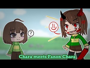 Chara meets Fanon Chara || Gacha Club || Undertale
