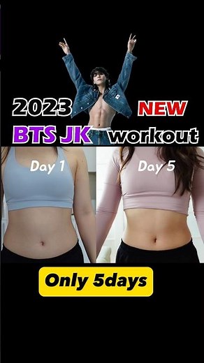 850K Views on Instagram! BTS Jungkook abs workout #bts #kpop #absworkout