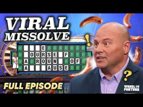 Wheel of Fortune Full Episode | Treat Yourself to a Round of Sausage