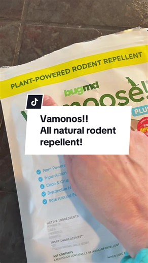 Natural Rodent Control with BugMD Vamoose! Pouches