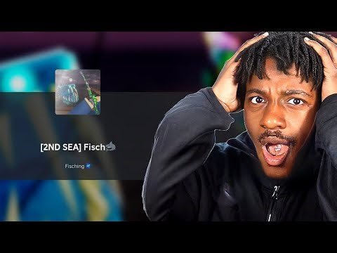 I Went To The SECOND SEA In Roblox Fisch!