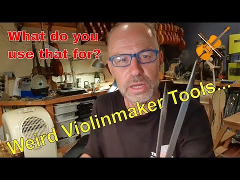 A window into the Violinmakers workshop... Tools