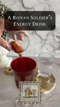 Posca: A Roman Soldier’s Energy Drink