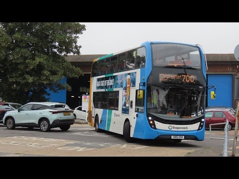 Hoover + maxed out | stagecoach south Enviro400MMC 10626 (SN16 OXH) | Route 700