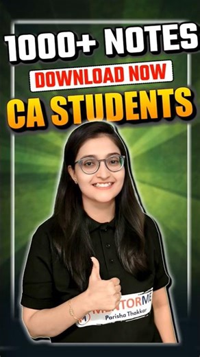 1000+ CA Study Notes for MAY 26 EXAM 💥🎯