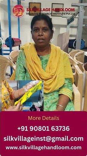 Student Stories from Chitra Silk Village | Skill Development & Creativity