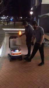 131 reactions · 26 shares | A delivery robot heads out to bring a hot meal to a hungry SUNY Polytechnic Institute student on the Utica campus. 烙 | Sentinel Media Company | Facebook