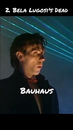 Bauhaus Top 5 Hit Songs #gothicrock #artrock #postpunk #englishband #avantgarde
