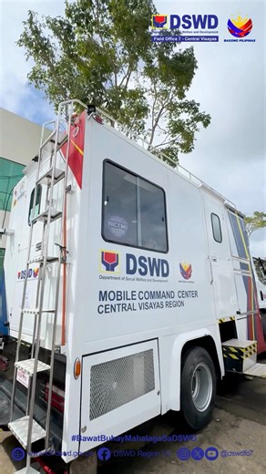 2.4K views · 103 reactions | WATCH: Learn how the Mobile Command Center is helping DSWD's Disaster Response Operations in Canlaon City, Negros Oriental for #KanlaonPH. ️ #BawatBuhayMahalagaSaDSWD ❤️ | DSWD Field Office 7 - Central Visayas | Facebook