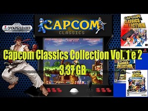 Capcom Classics Collection Vol. 1 e 2 para OPL 3,37 GB link na descrição do video