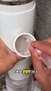 An easy way to install a drain pipe for a sink. #plumbingtech #plumber #shorts #viral #reels #reels | The Simple DIY