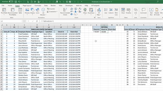 🚪 “Is Bob in today?” “Check his desk.” “He’s not there.” “Maybe lunch?” Enough detective work. This Excel Employee In/Out Board shows you instantly who’s in, out, or on break. Grab your free workbook now! Link's in the comments. 👇 #ExcelHR #EmployeeTools #FreeWorkbook #ExcelAutomation #ExcelMadeEasy | Excel For Freelancers
