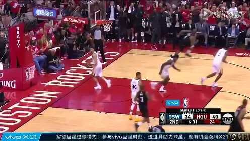 【回放】勇士vs火箭全场纯享 格林掉球难挽局面惜败火箭