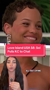 Sol appears to be pursing KC in the First Look after being coupled up with Sincere at the latest #LoveIslandUSA recoupling ceremony. All that crying after Zach said she’s not afraid to step on toes but here she is doing that just that! #TikTokConfessionalContest #TikTokEntNewsProgram
