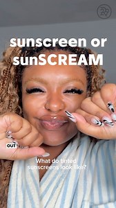 12K views · 415 reactions | What does a tinted sunscreen reaaally...