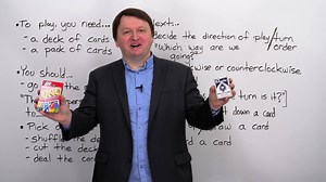 52K views · 876 shares | Get ready to play some card games with @Alex EngVid! In tis new video, you'll learn all the words you need the next time you play cards with English speakers. This lesson covers vocabulary like "pack", "shuffle", "draw", "clockwise", "face up", and more. | engVid | Facebook