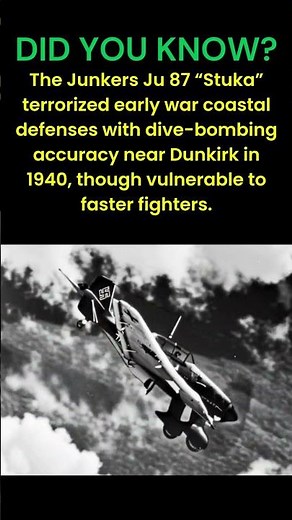 Stuka’s Dive-Bomb Terror #WW2 #Ju87 #Luftwaffe