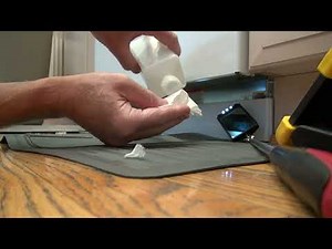 Bosch Dishwasher Door Rubber Sound Insulation Flap Installation, But Without Removing the Door