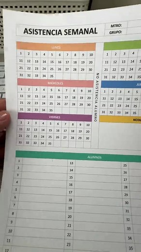 5 Listas de Asistencia Gratis en Word y Excel