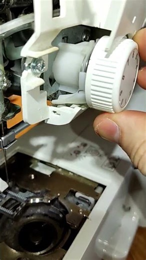 Why does thread cut through plastic on sewing machines?