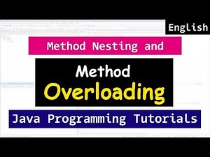 Mind Luster - Learn Method Overloading Nesting | Java Object Oriented Programming Video Tutorials