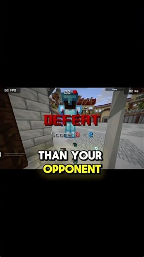 How to get better at Minecraft PvP and p crit #potpvp #minecraft