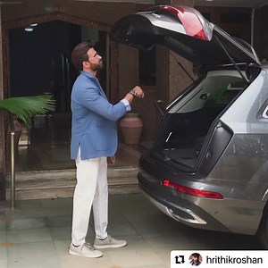 2.1M views · 10K reactions | @hrithikroshan ・・・ A class apart, from inside & outside! The #AudiQ7 is here to complement your personality, exude luxury and is ready to make a statement on the road. Visit bit.ly/3HcGzgL #FutureIsAnAttitude | Audi India | Facebook