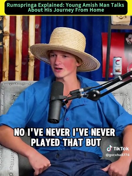 Rumspringa Explained: Young Amish Man Talks About His Journey From Home #TheoVon #ThisPastWeekend #TheoVonClips #Amish #podcast #podcastclips #foryou #tiktok