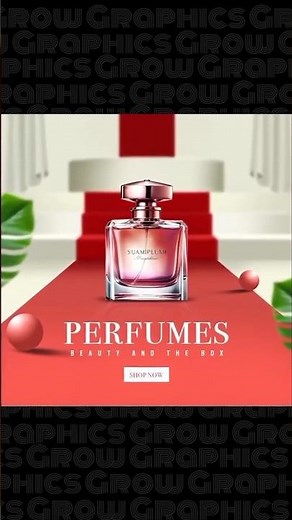 Elegant Perfume Ad Design in Photoshop | Luxury Product Poster Tutorial