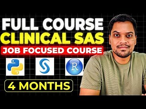 Launching Complete Clinical SAS Course | Traning + Internship