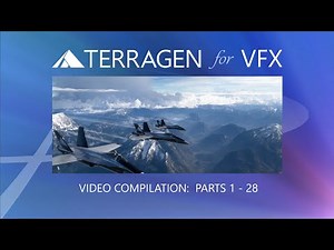 Terragen for VFX: Video Compilation Parts 1 - 28