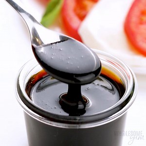 266K views · 177 reactions | You only need 1 ingredient to make this balsamic glaze! It's great on chicken, salads, veggies, and more! Printable Recipe: https://www.wholesomeyum.com/balsamic-glaze/ | Wholesome Yum - Easy Healthy Recipes | Facebook