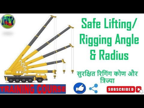 Safe Lifting Angle & Radius Complete Training for Safe Rigging & Slinging