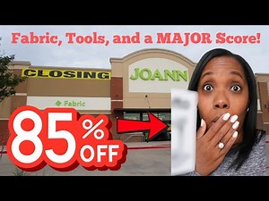 Joann Fabrics Haul! Fabric, Thread, Tools & a Crazy Ditto Projector Deal! | #190