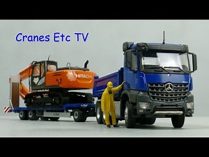 Conrad Mercedes-Benz Arocs Tipper + Fliegl Trailer by Cranes Etc TV
