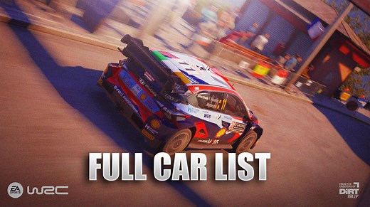 EA Sports WRC Full Car List - All Cars And Classes in EA Sports WRC