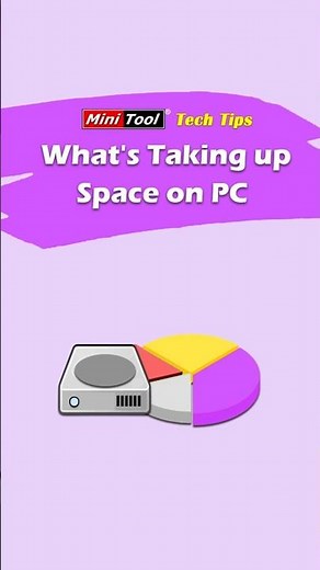 How to See What's Taking Up Space on PC? #windows #harddisk