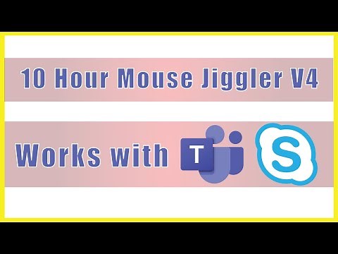 10 Hour Mouse Jiggler Version 4 - Keep Computer Awake Working from Home