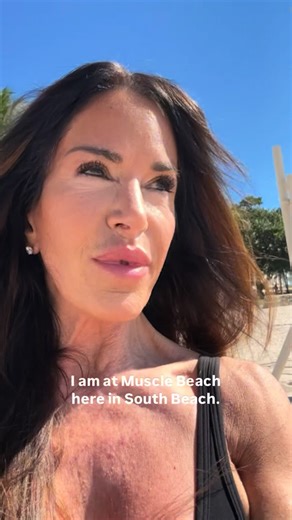 Jodi Harrison Bauer on Instagram: "Muscle Beach 💪☀️🌊🏝️"