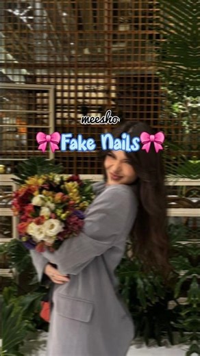 Glossy Matte Press On Nails | Long Short Artificial Nails| #ytshorts #meeshofinds #fakenailsathome